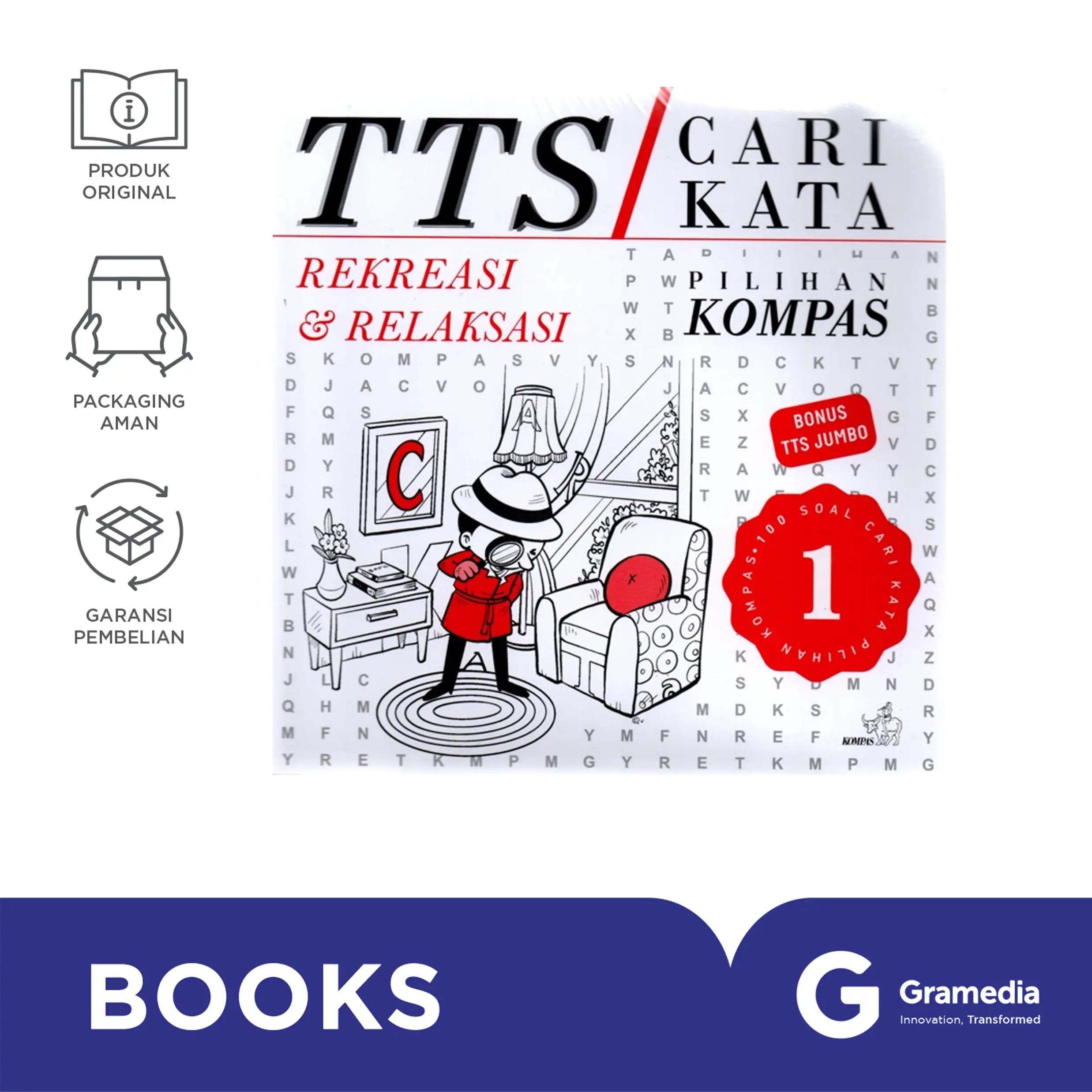 TTS Cari Kata Pilihan Kompas Jilid 1 Rekreasi & Relaksasi