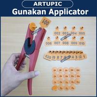 Gambar Ear Tag 6x7 cm Nomer Per100 Anting Babi Sapi Kambing Murah Plastik - Kuning dari Artupic Peralatan Peternakan Kota Tangerang Selatan 5 Tokopedia
