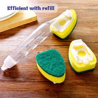 Gambar Scrubber Sponge Refill with Handle 001 - DISH WASHER REFILL dari Clean Matic Store Kota Tangerang Selatan 3 Tokopedia