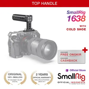 SmallRig Lightweight and Comfortable Top Handle 1/4"-20 Screws 1638