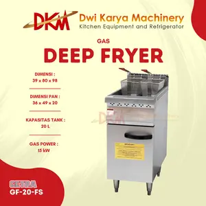 Gas Deep Fryer Getra GF-20-FS /GF 20FS/ Gas Deep Freyer GF 20FS