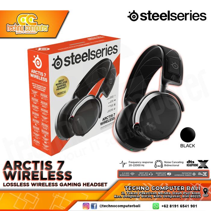 Gambar Headset Steelseries Arctis 7 Wireless dari Techno Computer Bali Kota Denpasar Tokopedia