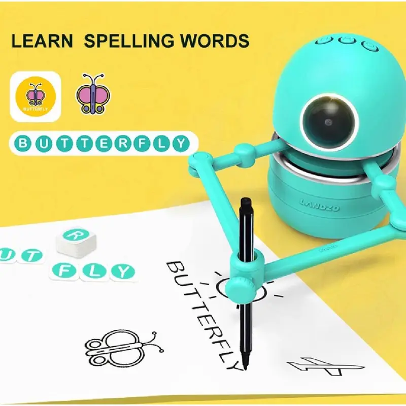 Quincy Smart Robot Drawing Spelling Artist 2