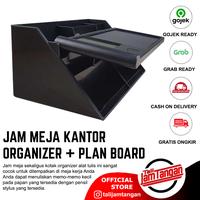 Gambar JAM MEJA KANTOR DENGAN KALENDAR ORGANIZER STYLUS PAPAN PLAN BOARD dari Tali Jam Tangan com Kota Tangerang Selatan 3 Tokopedia