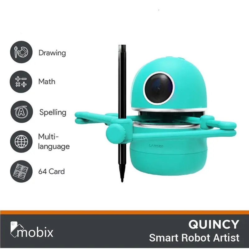 Quincy Smart Robot Drawing Spelling Artist 1