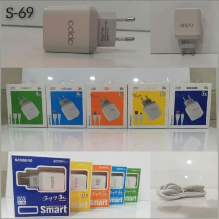 Gambar Charger Oppo S69 Micro USB 3.1A dari Marlina mei Kab. Bogor Tokopedia