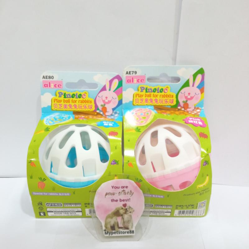 Bolas Rabbit Tempat Makanan Kelinci Bola Hay Alice Pincico Play Ball For Rabbits ...
