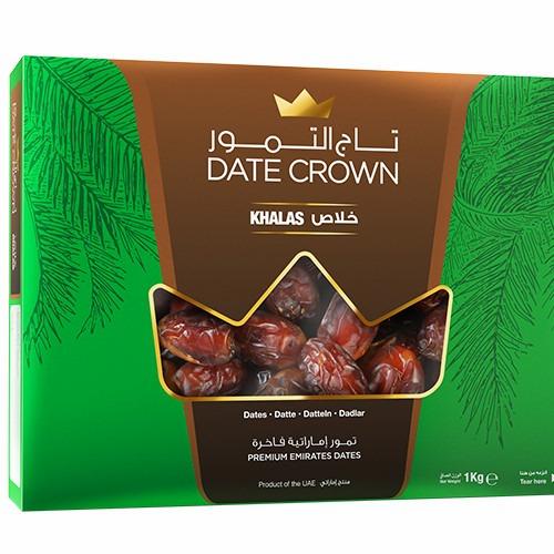 Gambar KURMA PREMIUM KHALAS DATE CROWN 250gr dari youneedsis Kota Surabaya Tokopedia