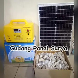 Paket SHS Solar Generator Lighting Home System 50WP SG1250W