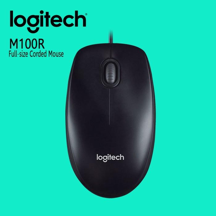 Gambar Mouse Logitech M100R Original dari Pazcom Kota Administrasi Jakarta Pusat Tokopedia