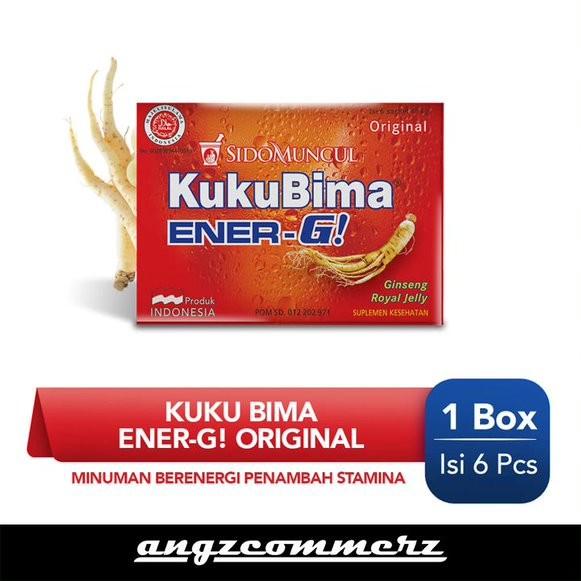 Gambar SIDOMUNCUL Kuku Bima Ener G Original 6 sachet 1 box Minuman Energi dari ANGZCOMMERZ SEMARANG Kota Surabaya Tokopedia