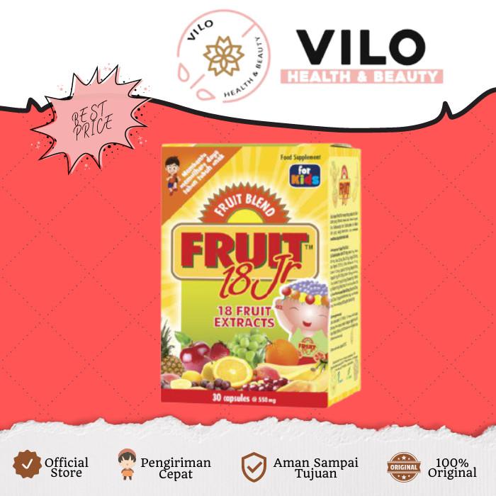 Gambar Fruit Blend Fruit 18 Junior 30 Kapsul dari VILO HEALTH &amp; BEAUTY Jakarta Barat Tokopedia