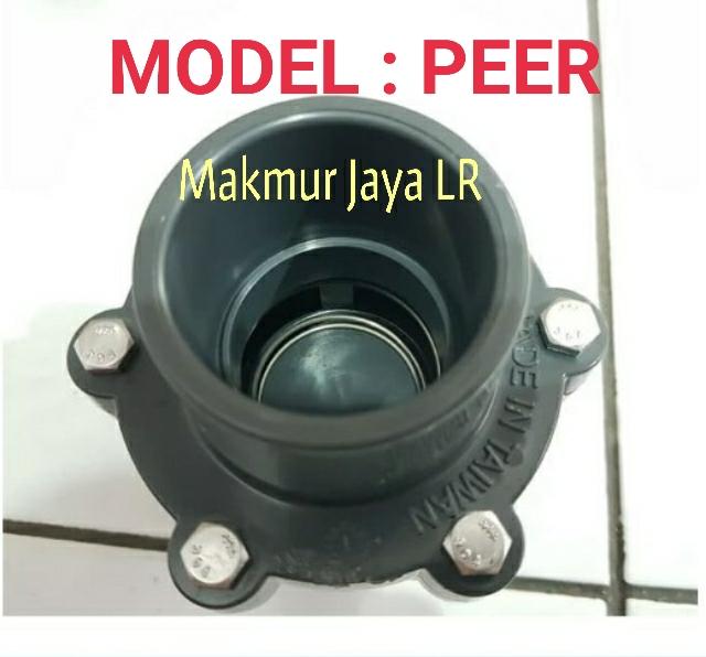 Gambar Spring Check Valve 3/4" 3/4 inch PVC KDJ Tusen Klep Tosen Checkvalve 3/4 dem dari MAKMUR JAYA LR Kota Surabaya Tokopedia