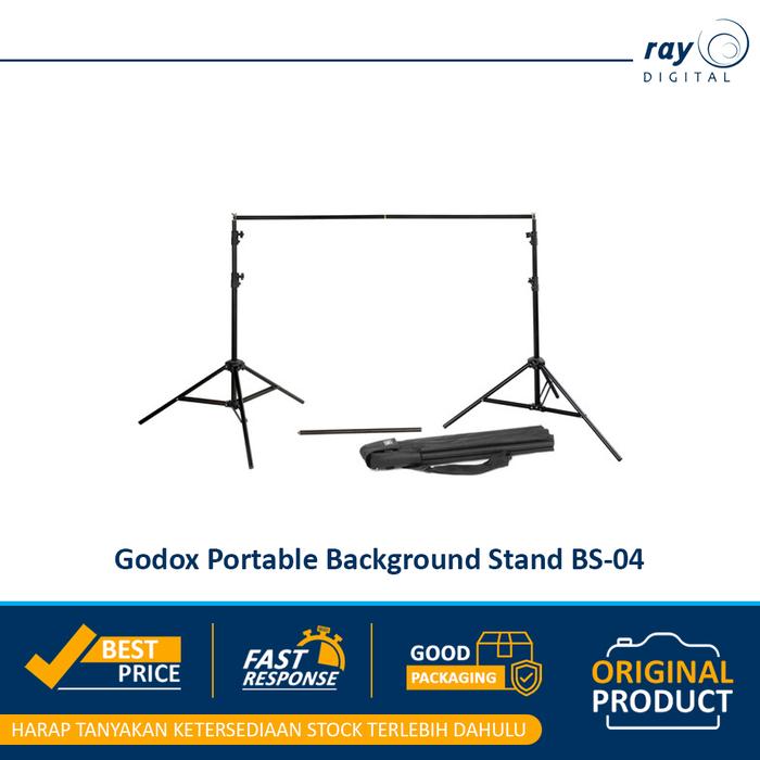 Gambar Godox Portable Background Stand BS-04 dari Sentra Digital Jogja Kab. Sleman Tokopedia