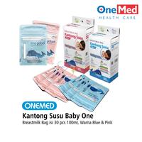 Gambar Kantong ASI Breastmilk Bag 100ml Box 30pcs - OneMed - Pink dari Medika Onlineshop Kota Medan 1 Tokopedia