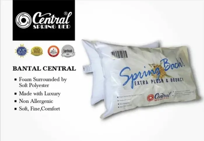 Gambar Spring Bed Central Deluxe Plus - Pocket Spring - 90 x 200 cm dari Cahaya rumah Kota Bogor 4 Tokopedia