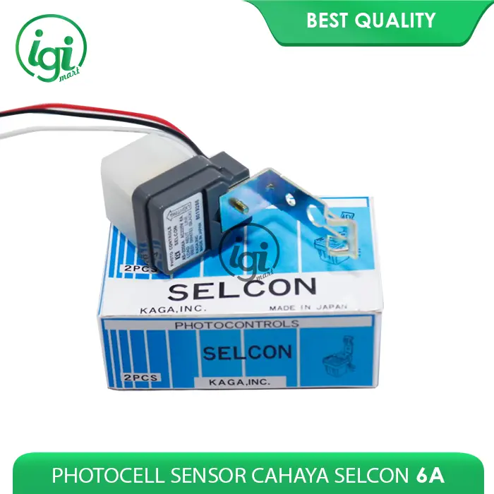 PHOTOCELL SENSOR CAHAYA 6A SELCON / FOTOCELL / FOTOCELL PHOTO CONTROLS