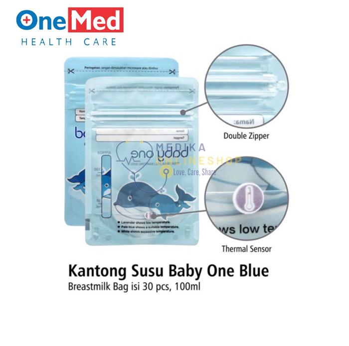 Gambar Kantong ASI Breastmilk Bag 100ml Box 30pcs - OneMed - Pink dari Medika Onlineshop Kota Medan 5 Tokopedia