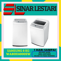 Gambar PROMO MSIN CUCI SAMSUNG TOP LOADING WA80H4000SW KAP 8 KG harga murah dari Store Sinar Lestari Kota Administrasi Jakarta Barat 1 Tokopedia