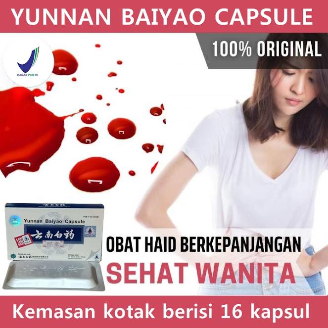 Obat sakit haid berkepanjangan tidak lancar dan teratur ampuh ori Bpom