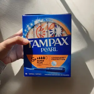 TAMPAX Pearl super plus unscented ( tampon tampax ) 100% ORIGINAL