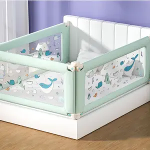 PAGAR KASUR BAYI PEMBATAS PENGAMAN TEMPAT TIDUR ANAK TINGGI 98 CM