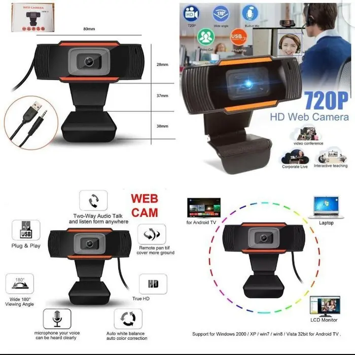 Kamera USB Webcam WEB-01 720P
