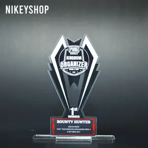 Plakat Piala Kejuaraan Custom Plakat Trophy Plakat Piagam Akrilik