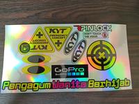 Gambar STIKER VISOR HOLOGRAM | STIKER HELM HOLOGRAM | STIKER SET VISOR HELM H dari STAR_HELM Kab. Banyumas 3 Tokopedia