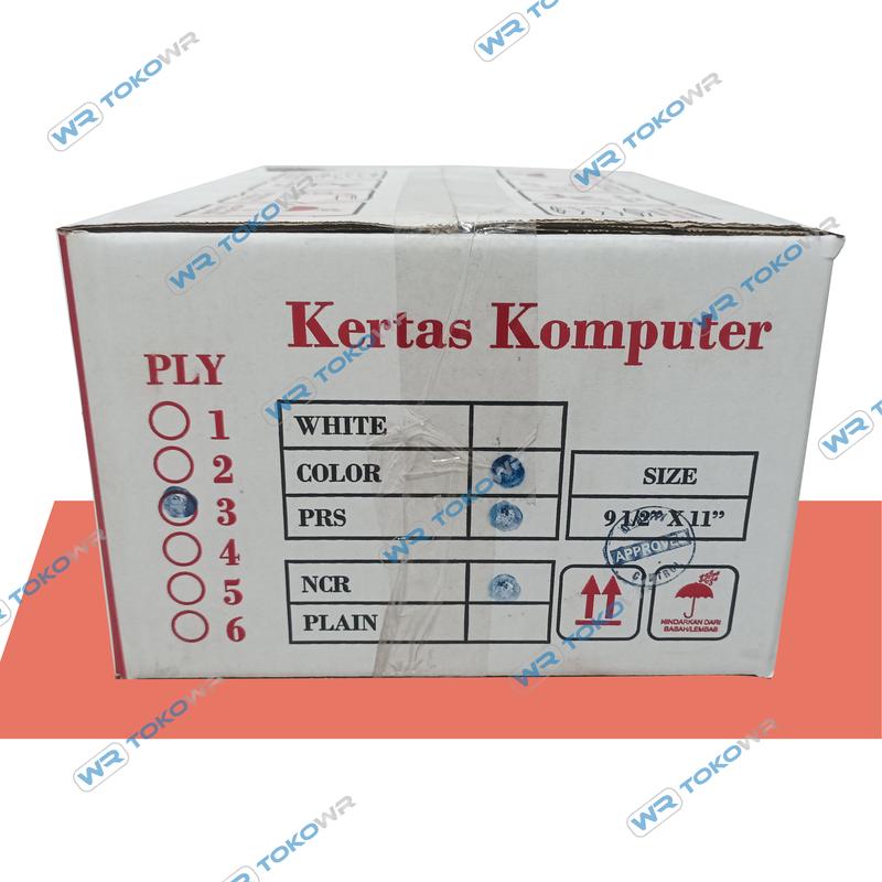Kertas Continuous Form Rangkap 3 Bagi 2 - Shop | Tokopedia