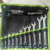 Gambar Kunci Ring Pas Set TEKIRO 11 pcs 8-24 mm dari Reinata Olshop Kota Depok 4 Tokopedia