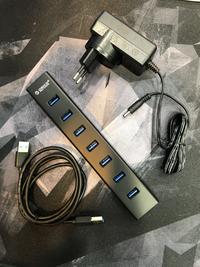 Gambar Orico H7013 U3 AD USB3.0 7 ports with 5V Power Adapter H7013-U3-AD Portable Card dari Click & Go Tokopedia Kota Bandung 2 Tokopedia