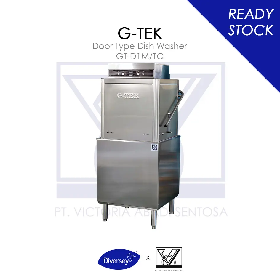 G-TEK - Door Type Dish Washer GT-D1M/TC (Mesin Cuci Otomatis)