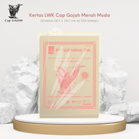 Gambar Kertas Bungkus Gajah LWK Pink 250sh dari Plenty&See-U Kota Administrasi Jakarta Utara 1 Tokopedia
