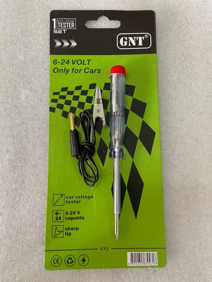 GMT testpen DC 6-24V test pen kabel Tespen AKI Voltage mobil motor
