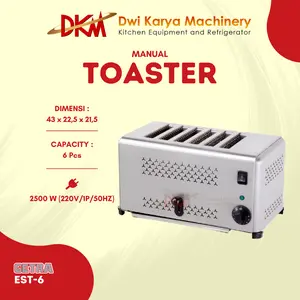 GETRA TOASTER EST6 / Mesin Pemanggang Roti / EST-6