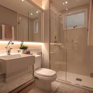 Sekat kaca kamar mandi kaca shower kaca tempered 10 mm box shower