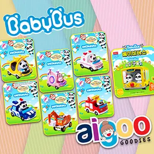 KOREAN BABY BUS TOYS DIECAST/ MAINAN ANAK BABYBUS KOREA-100% ORIGINAL
