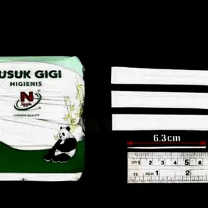 TUSUK GIGI HIGIENIS ( BUNGKUS KERTAS ) TOOTH PICK WRAP PAPER 500 PC
