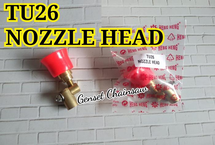 Gambar TU26 Nozzle Head Knapsack Sprayer Brass (Kuningan) Semprot Hama small dari GENSET CHAINSAW Kota Administrasi Jakarta Barat Tokopedia