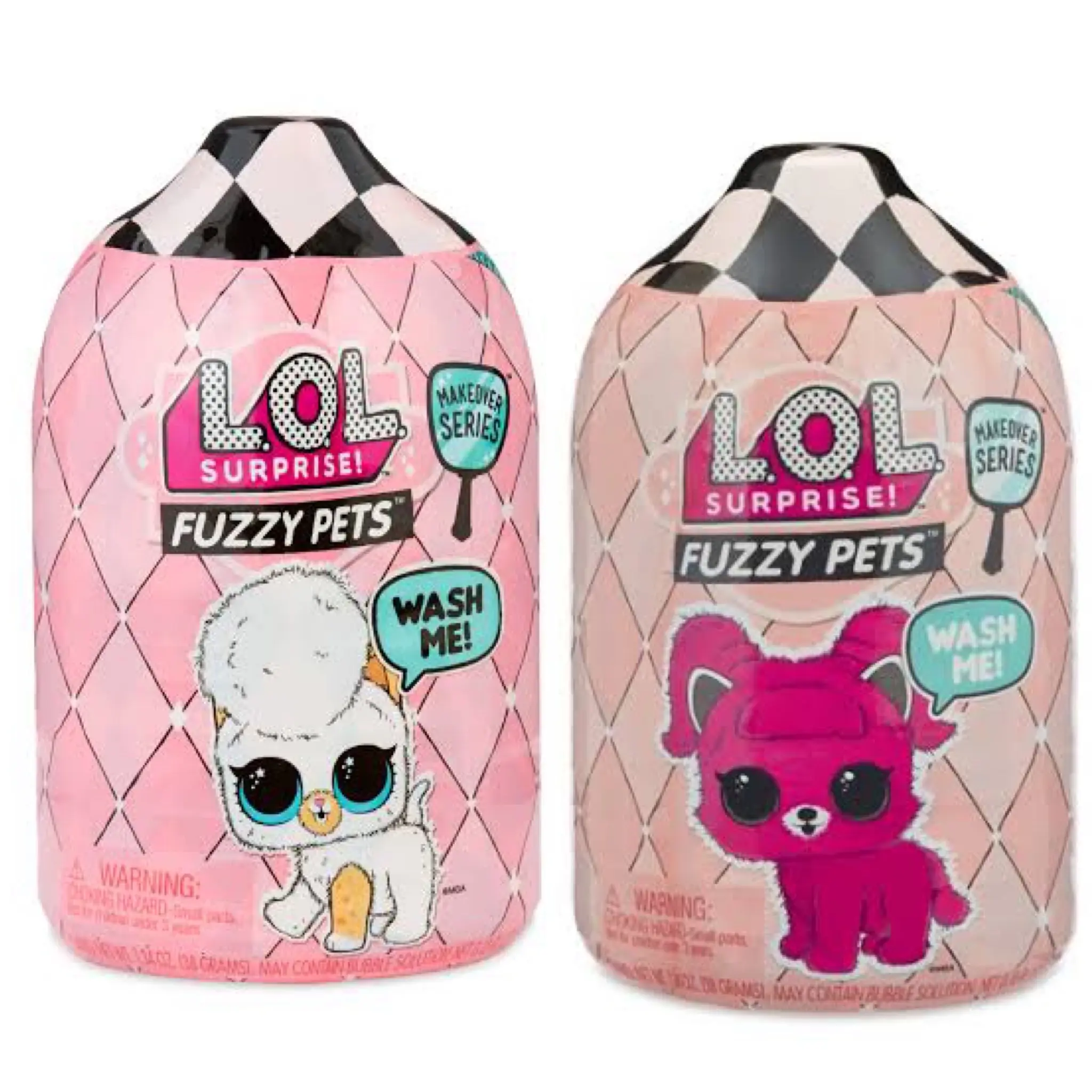 LOL SURPRISE FUZZY PETS WASHABLE FUZZ MAKEOVER SERIES ORIGINAL