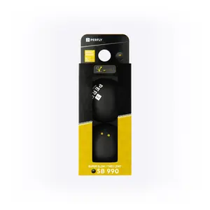 PERFLY Squash Ball Super Slow SB 990 - Twin-Pack - Double Yellow Dot