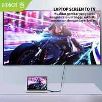 Gambar ROBOT RHV10 HDMI TO VGA CONVERTER ADAPTER dari btgcom Kota Denpasar 3 Tokopedia