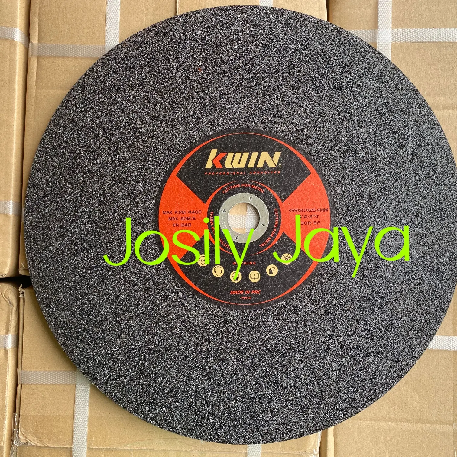 Batu potong besi 14''x 3 merk KWIN