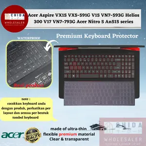 Keyboard Protector ACER ASPIRE VX15-591G-GTX1050 COOKSIN
