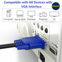 Gambar KABEL VGA MALE TO VGA MALE D-SUB HIGH QUALITY NETLINE CABLE FOR MONITOR PC/PROJECTOR/PROYEKTOR 20M 20 M METER dari btgcom Kota Denpasar 4 Tokopedia