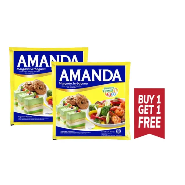 Margarine Amanda 200 gram Buy 1 Get 1