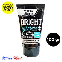 Gambar BIORE MENS DOUBLE SCRUB FACIAL FOAM COOL OIL CLEAR EXTRA COOL 100 GRAM dari Wilson Mart Kota Administrasi Jakarta Barat 1 Tokopedia