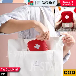 Tas P3K Mini Import Tas Obat First Aid Kit Bag Emergency Kit Survival