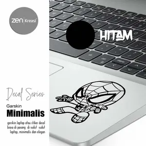 Decal Sticker Macbook / Laptop/ Trackpad: Chibi Spiderman 2